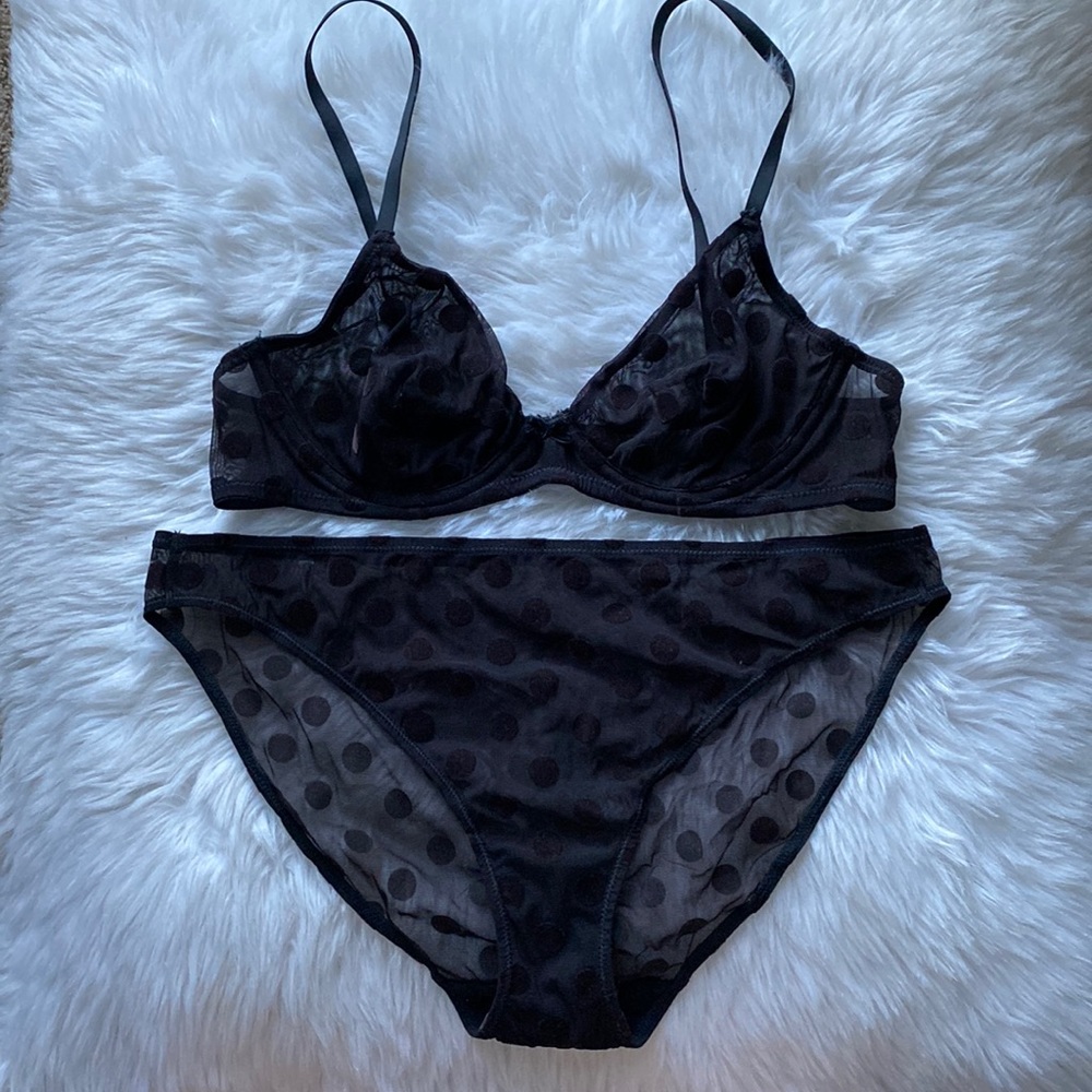 J. Crew lingerie set